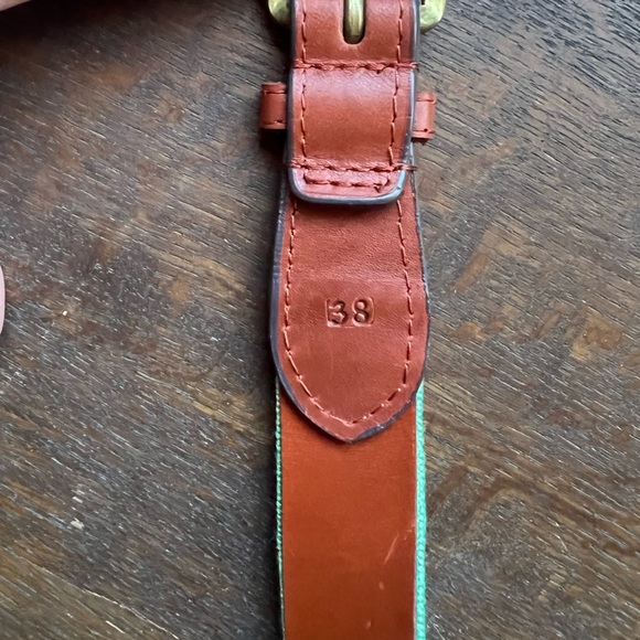 Smathers & Branson Embroidered Belt - Mens- Key West - Picture 4 of 5